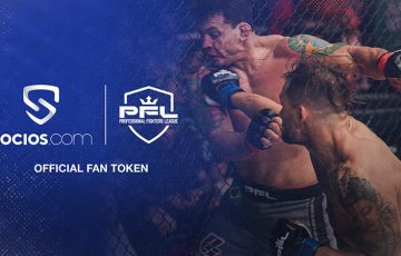 総合格闘技団体PFL「Socios.com」で公式ファントークン発行へ｜投票イベントなどを開催