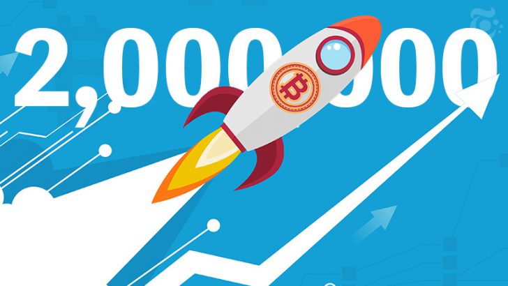 【速報】ビットコイン価格「ついに200万円突破」過去最高値更新も現実的に