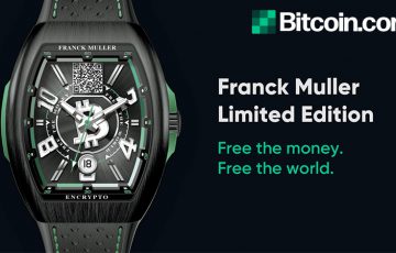 【Bitcoin.com × FRANCK MULLER】世界初の「ビットコインキャッシュ腕時計」発売