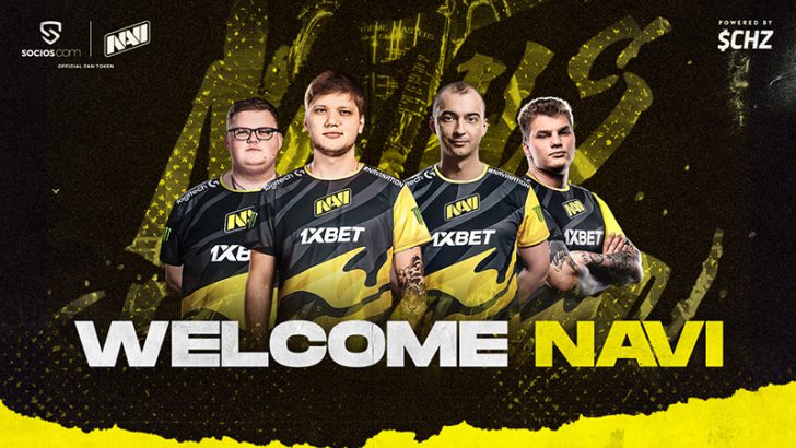 【Socios&Chiliz】世界最大級のeスポーツ団体「Natus Vincere（NAVI）」と提携