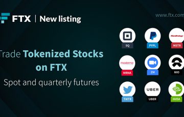 暗号資産取引所FTX：Zoom・Uber・Squareなど「株式トークン9銘柄」を追加