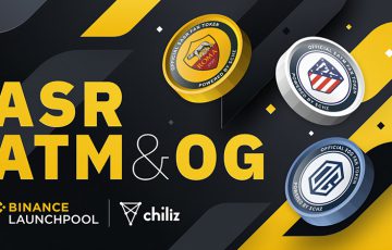 BINANCE：Chiliz関連ファントークン「ATM・ASR・OG」取扱いへ