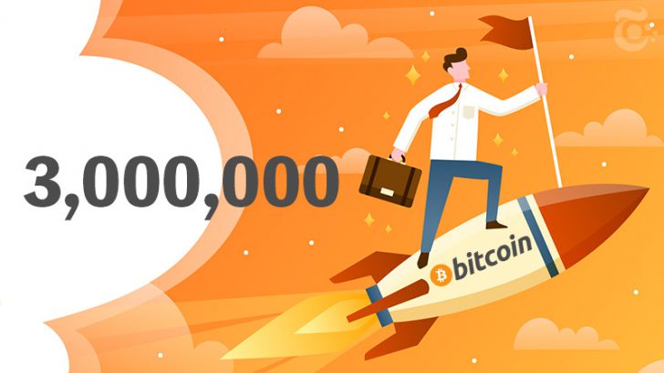 【速報】ビットコイン価格「300万円ライン」到達｜今後予想される動きは？