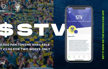 シント＝トロイデンVVの「​$STVファントークン」本日販売開始【Chiliz&Socios】