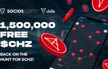【Chiliz＆Socios】トークンハントで「合計1,500,000CHZ」を無料配布