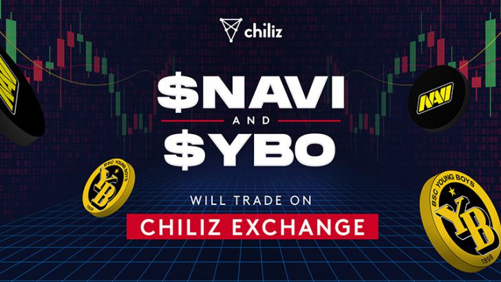 Chiliz Exchange：eスポーツ・サッカー関連の「2つのファントークン」取扱い開始