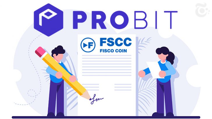 Zaif取扱いのフィスココイン（FSCC）韓国4位の取引所「ProBit」上場へ