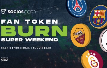 【Socios&Chiliz】試合結果に基づいて「ファントークン5種類のバーン」実施へ
