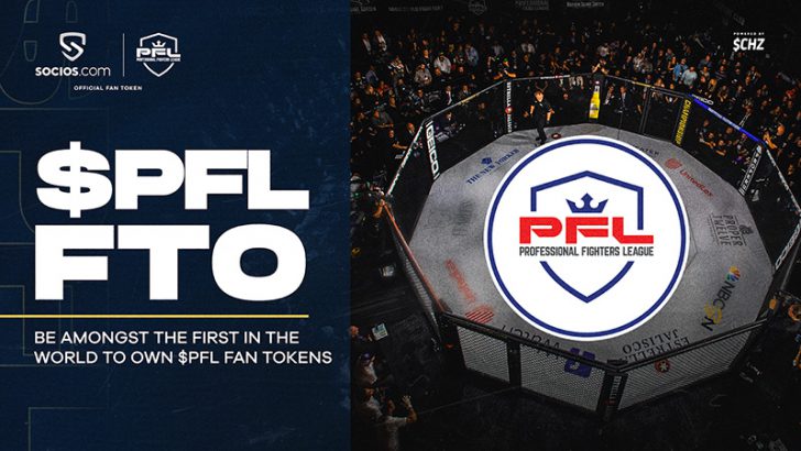 【Chiliz＆Socios】総合格闘技団体「PFL」の公式ファントークン発売へ｜米国初の発行