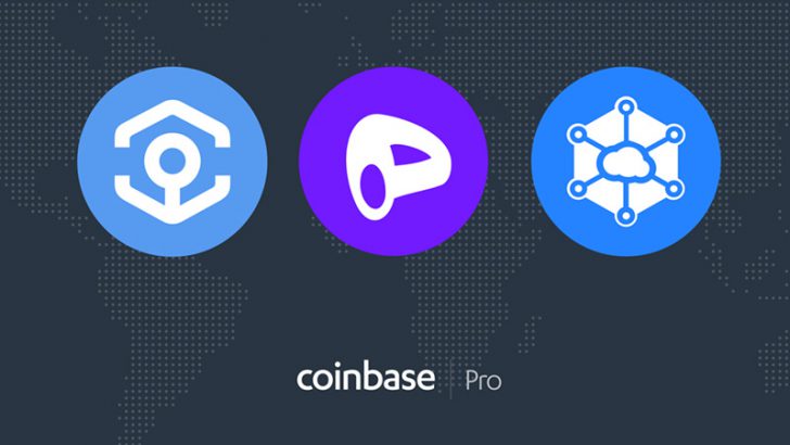 Coinbase Pro「CRV・STORJ・ANKR」の上場を発表｜STORJ価格は100％以上高騰