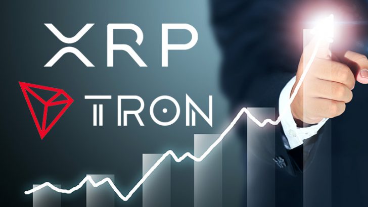 著名トレーダー：XRP・TRXに強気姿勢｜トレンド転換で「垂直上げ」の可能性も？