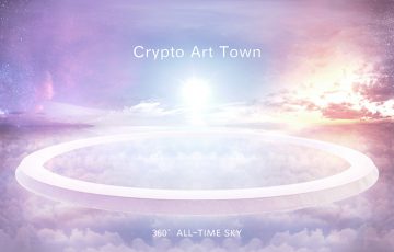 WebVR方式のNFTアート作品ミュージアム「CryptoArtTown」公開：グラコネ×withID