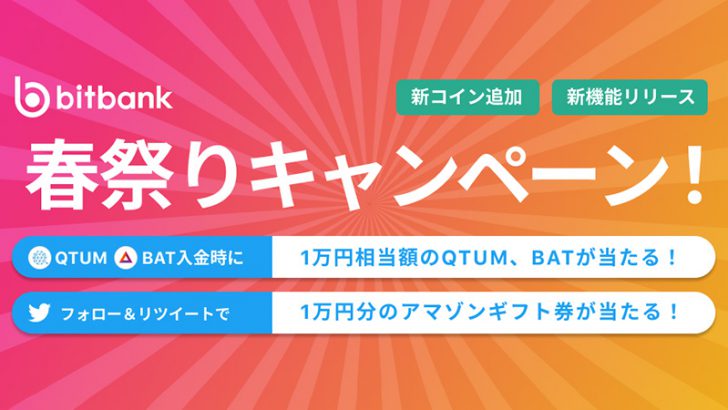ビットバンク「ポストオンリー注文」提供開始｜新コイン・新機能キャンペーンも開催