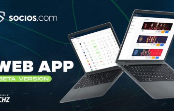 Socios.com「WEBアプリ（ベータ版）」公開｜パソコン・タブレットなどから利用可能に