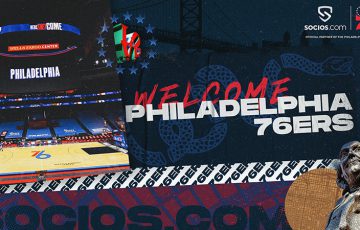 【Chiliz＆Socios】NBA初「フィラデルフィア・セブンティシクサーズ」と提携