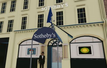 Decentraland：仮想空間上で「Sotheby'sのバーチャルギャラリー」公開