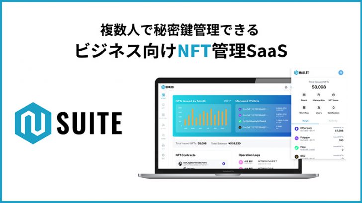 NFT管理ウォレットを核としたエンタメDXのSaaS「N Suite」提供開始：double jump.tokyo