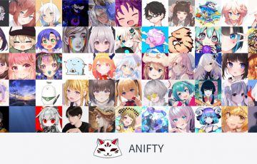 アニメアート専門のNFTマーケットプレイス「ANIFTY」公認絵師55名が決定