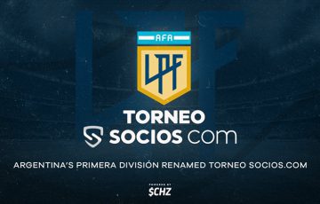 【歴史上初】アルゼンチン国内トップリーグ「Torneo Socios.com」に名称変更