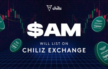 Chiliz Exchange：F1チーム「Aston Martin」の$AMファントークン本日取扱い開始