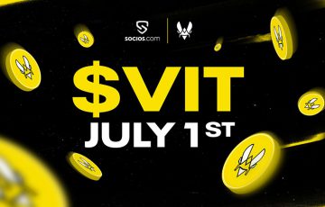 【Chiliz&Socios】強豪eスポーツチーム「Team Vitality」のファントークン販売本日開始