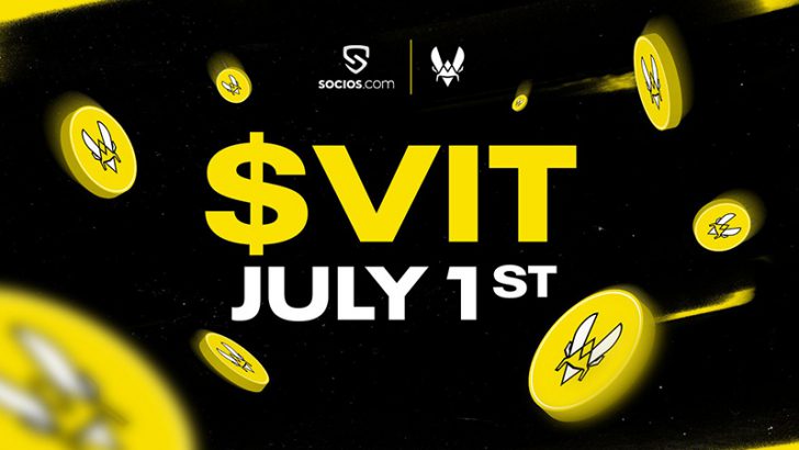 【Chiliz&Socios】強豪eスポーツチーム「Team Vitality」のファントークン販売本日開始