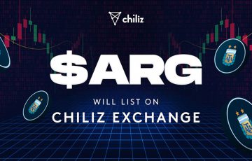Chiliz Exchange：サッカーアルゼンチン代表の「$ARGファントークン」本日取扱い開始