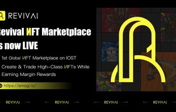 IOST基盤のNFTマーケットプレイス「Revival」公開｜簡単4ステップでNFT作成も可能