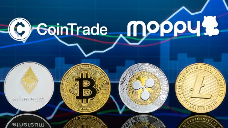 コイントレード×モッピー「XRP・LTC・BCHとモッピーポイントの交換サービス」開始