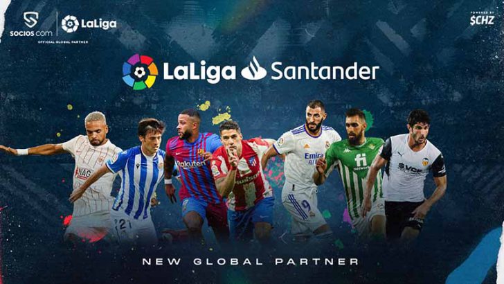 Socios.com：スペイン・プロサッカーリーグ「LaLiga（ラ・リーガ）」と提携