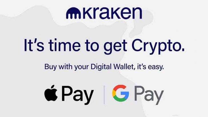 米Kraken：スマホアプリが「Apple Pay・Google Pay」に対応
