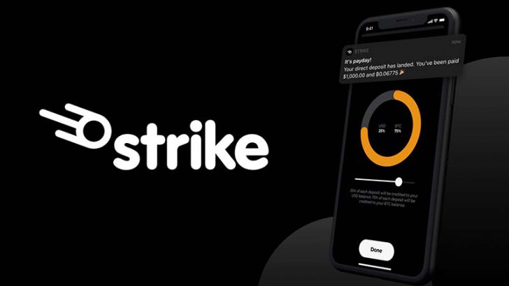 米決済アプリStrike「給与をビットコインに即時変換できる新機能」追加