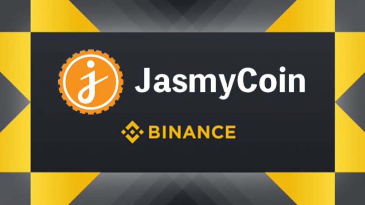 BINANCE「ジャスミーコイン（JasmyCoin/JMY）」取扱いへ｜JASMY価格は40％以上急騰
