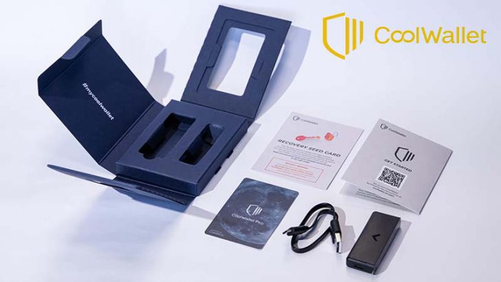 Cool Wallet（クールウォレット）の「初期設定・ウォレット作成方法」画像付きで解説