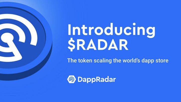 DappRadar：ネイティブトークン「RADAR」発行へ｜分散型プラットフォームへ移行
