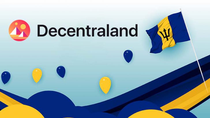 バルバドス政府：Decentraland（MANA）で「世界初のメタバース大使館」建設へ