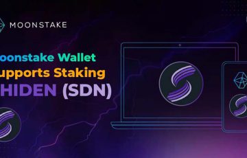 Moonstake Wallet「Shiden Network（SDN）のステーキング」に対応