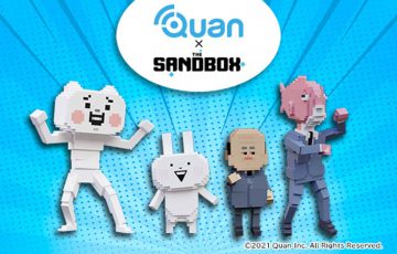 クオン：The Sandboxのメタバースに「Quan LAND」開設｜キャラクターNFTも販売