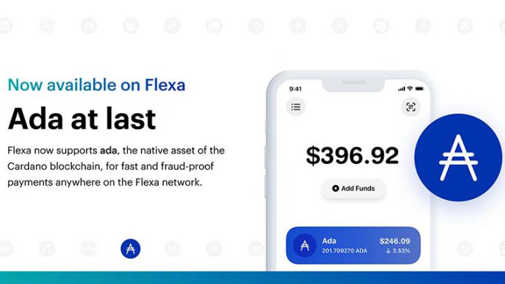 Flexa「カルダノ・エイダ（Cardano/ADA）」に対応｜SPEDNアプリでADA決済が可能に