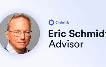 元Google CEO「Chainlink Labs」に戦略アドバイザーとして参加