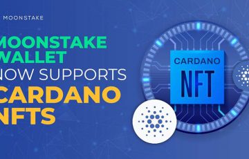 カルダノ（Cardano/ADA）のNFT「Moonstake Wallet」で保管・送受信可能に