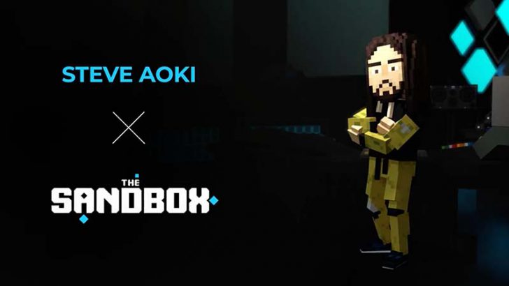 The Sandbox：人気DJ「Steve Aoki」の近隣土地販売へ｜LANDセールまもなく開始