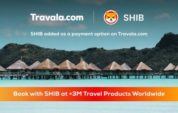 旅行予約サイト「Travala.com」シバイヌ（SHIB）決済に対応｜300万以上の旅行予約が可能に