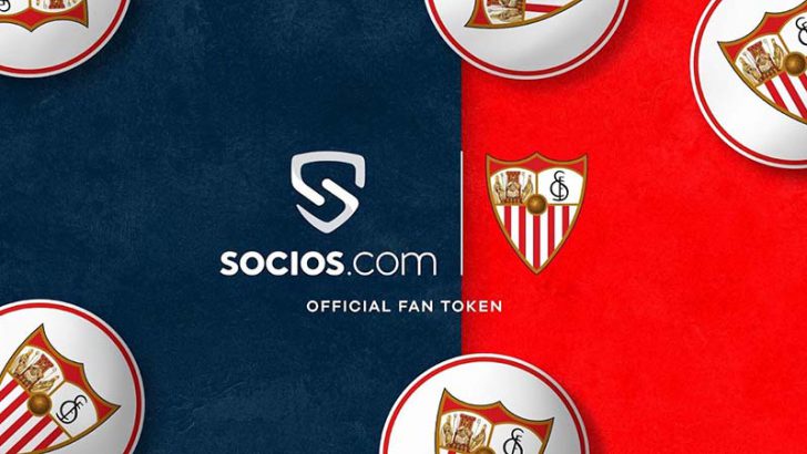 Chiliz＆Socios：スペインの「Sevilla FC」と提携｜$SEVILLAファントークン発行へ