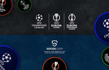 Chiliz＆Socios「欧州サッカー連盟」と提携｜UEFAクラブ大会の公式ファントークンパートナーに