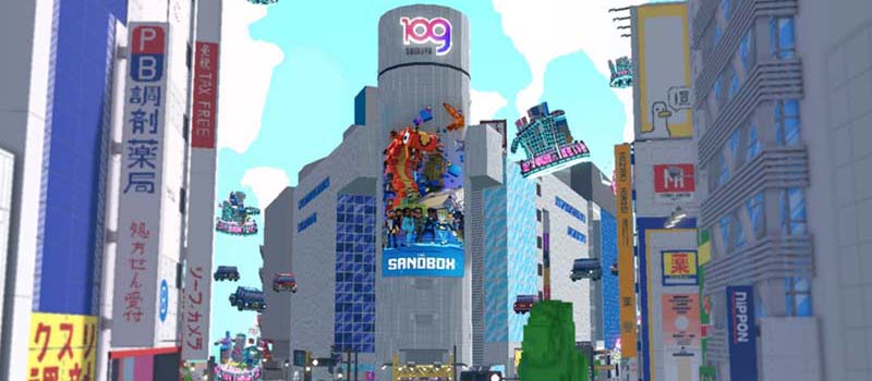 SHIBUYA109-TheSandbox-MetaVerse-NFT