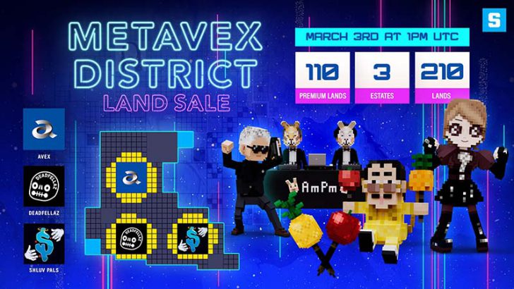 avex：The Sandboxに「エイベックスランド」構築へ｜浜崎あゆみ・ピコ太郎などのNFTも販売