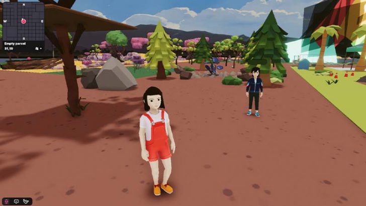 バーチャルヒューマン企業Aww「Decentraland」のメタバース上で採用選考面談を実施