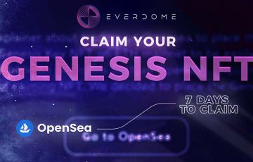 Everdome「Genesis NFT」の請求受付開始｜DOMEステーキング上位者に配布