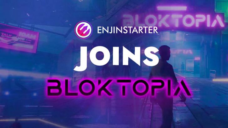 EnjinStarter（EJS）高層ビル型メタバース「Bloktopia」にオフィス開設